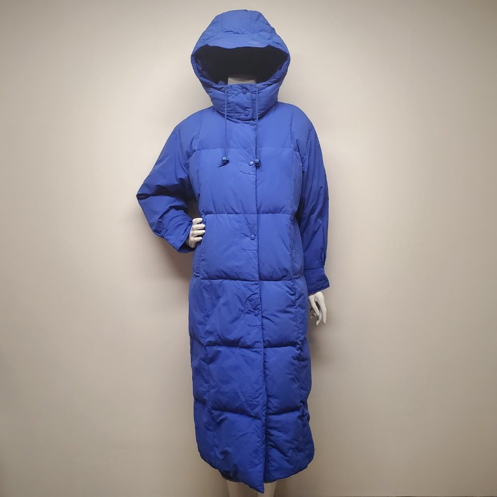 Eddie Bauer Vintage Down Commuter Puffer Coat Hood - Picture 3 of 13